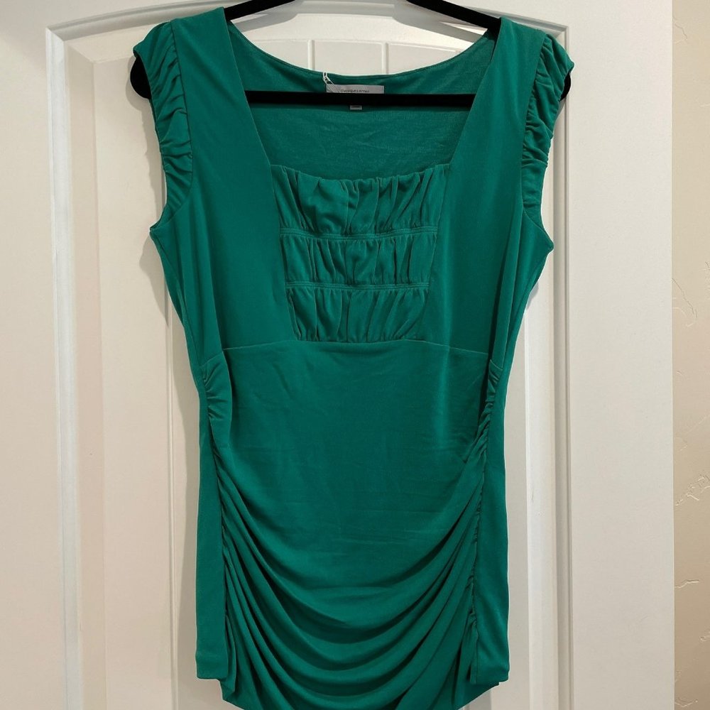 Classiques Entier Green Tank Top Size Large
